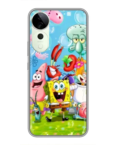 Чехол для Huawei Honor Play 70 Plus с картинкой «Губка Боб и друзья» Чехол для Huawei Honor Play 70 Plus с картинкой «Губка Боб и друзья»