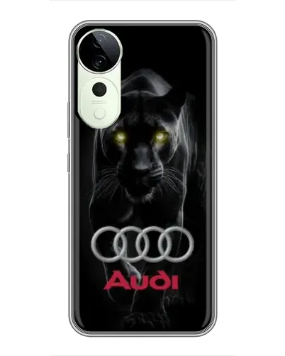 Чехол для Huawei Honor Play 70 Plus с картинкой «Пантера и Audi» Чехол для Huawei Honor Play 70 Plus с картинкой «Пантера и Audi»