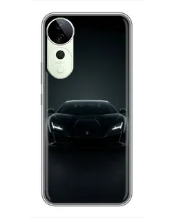 Чехол для Huawei Honor Play 70 Plus с картинкой «Черный Lamborghini Aventador» Чехол для Huawei Honor Play 70 Plus с картинкой «Черный Lamborghini Aventador»
