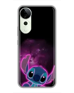 Чохол для Huawei Honor Play 70 Plus з картинкою «Неоновий Stitch»