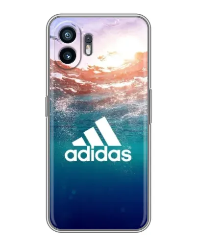 Чехол для Huawei Honor Play 80 Plus с картинкой «Океанская глубина адидас»