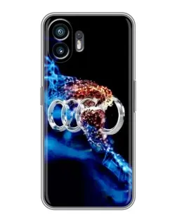 Чехол для Huawei Honor Play 80 Plus с картинкой «Энергия лого Audi»