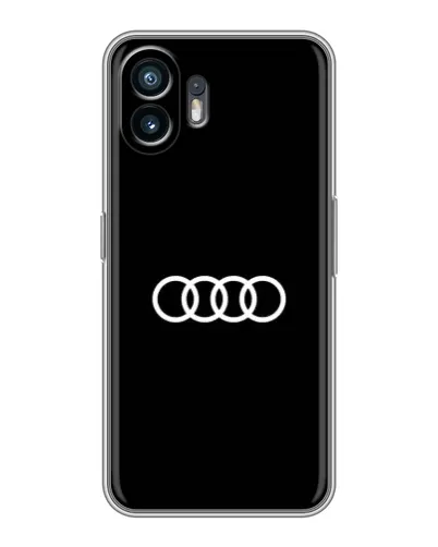 Чехол для Huawei Honor Play 80 Plus с картинкой «Audi White Logo» Чехол для Huawei Honor Play 80 Plus с картинкой «Audi White Logo»