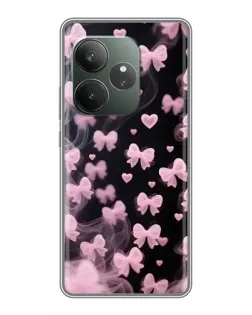 Чехол для Huawei Honor X5c Plus с картинкой «Неоновое кружево»