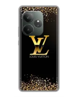 Чехол для Huawei Honor X5d Plus с картинкой «LV — золотые искры»