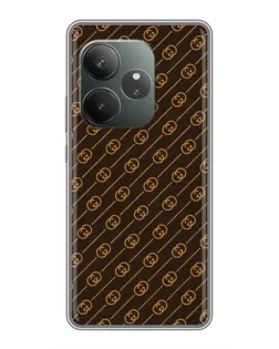 Чехол для Huawei Honor X5d Plus с картинкой «Gucci — золотые диагонали» Чехол для Huawei Honor X5d Plus с картинкой «Gucci — золотые диагонали»