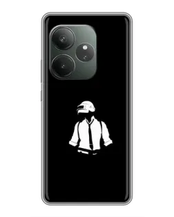 Чехол для Huawei Honor X5d Plus с картинкой «PUBG — белый шлем» Чехол для Huawei Honor X5d Plus с картинкой «PUBG — белый шлем»