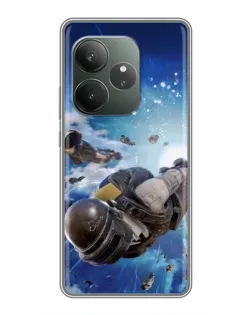 Чехол для Huawei Honor X5d Plus с картинкой «Десант PUBG — прыжок» Чехол для Huawei Honor X5d Plus с картинкой «Десант PUBG — прыжок»