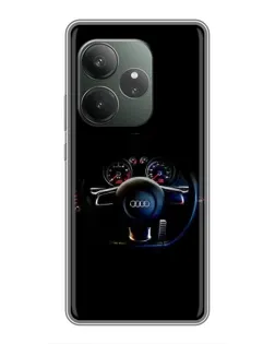 Чехол для Huawei Honor X5d Plus с картинкой «Салон Audi — руль» Чехол для Huawei Honor X5d Plus с картинкой «Салон Audi — руль»