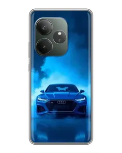 Чехол для Huawei Honor X5d Plus с картинкой «Audi — голубая энергия» Чехол для Huawei Honor X5d Plus с картинкой «Audi — голубая энергия»