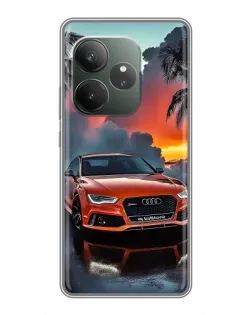 Чехол для Huawei Honor X5d Plus с картинкой «Audi — закат» Чехол для Huawei Honor X5d Plus с картинкой «Audi — закат»