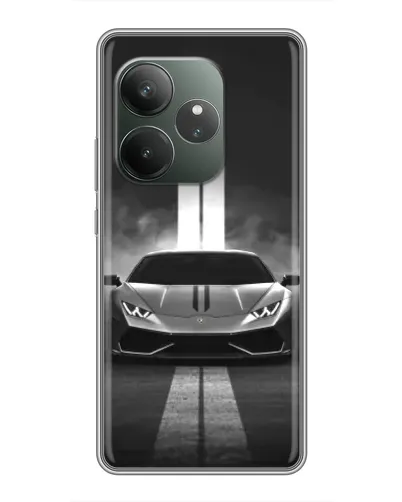 Чехол для Huawei Honor X5d Plus с картинкой «Lamborghini симметрия дорог»