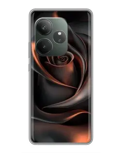 Чехол для Huawei Honor X5d Plus с картинкой «Шелковая черная роза» Чехол для Huawei Honor X5d Plus с картинкой «Шелковая черная роза»