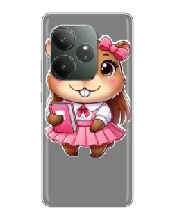 Чехол для Huawei Honor X5d Plus с картинкой «Девочка капибара» Чехол для Huawei Honor X5d Plus с картинкой «Девочка капибара»