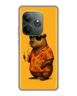 Чехол для Huawei Honor X5d Plus с картинкой «Капибара на отдыхе» Чехол для Huawei Honor X5d Plus с картинкой «Капибара на отдыхе»