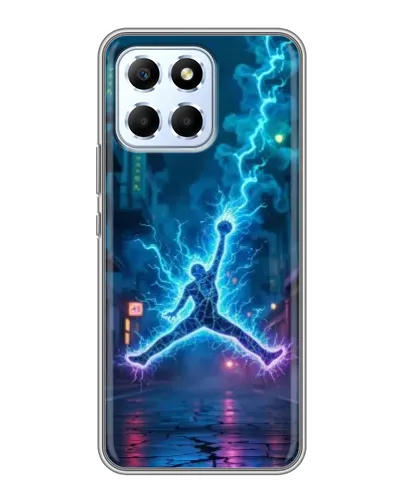 Чехол для Huawei Honor X6 с картинкой «Jordan Gold Jumpman»