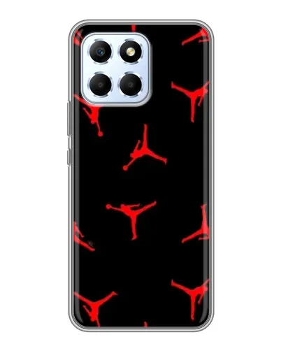 Чехол для Huawei Honor X6 с картинкой «Jordan Red Pattern»