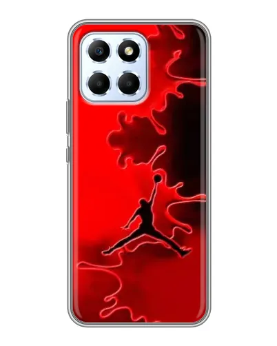 Чехол для Huawei Honor X6 с картинкой «Jordan Red Smoke»