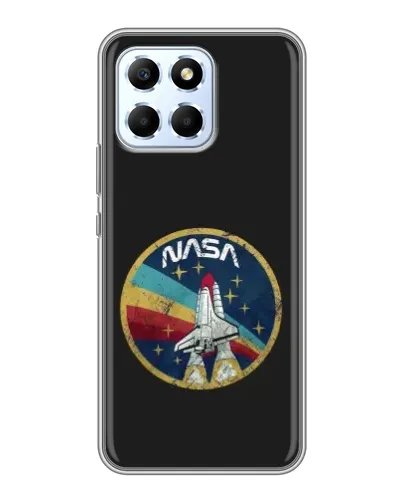 Чехол для Huawei Honor X6 с картинкой «NASA — эмблема миссии»