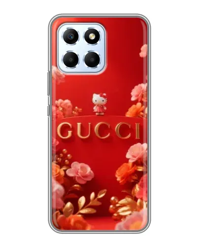 Чехол для Huawei Honor X6 с картинкой «Gucci — золотой сад»