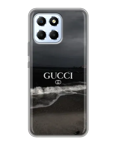 Чехол для Huawei Honor X6 с картинкой «Gucci — морской прибой»