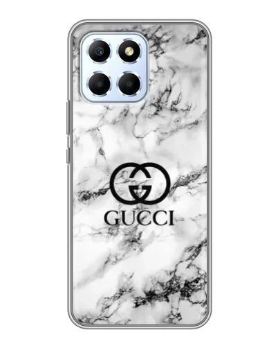 Чехол для Huawei Honor X6 с картинкой «Gucci — мраморный шик»