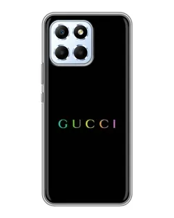 Чехол для Huawei Honor X6 с картинкой «Gucci — неоновый минимализм»