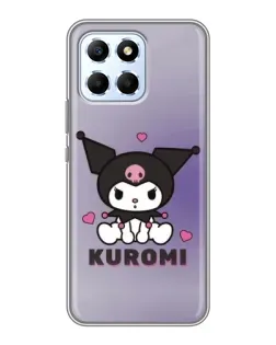 Чехол для Huawei Honor X6 с картинкой «Kuromi — фиолетовый арт» Чехол для Huawei Honor X6 с картинкой «Kuromi — фиолетовый арт»