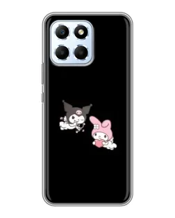 Чехол для Huawei Honor X6 с картинкой «My Melody и Kuromi» Чехол для Huawei Honor X6 с картинкой «My Melody и Kuromi»
