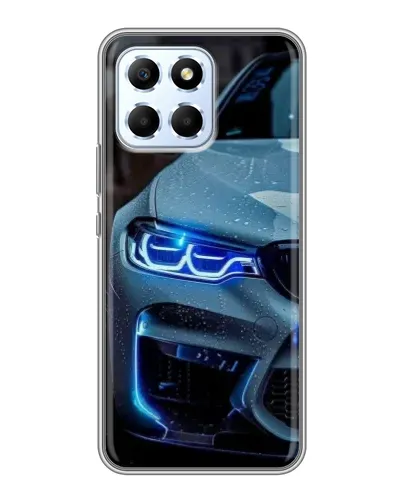Чехол для Huawei Honor X6 с картинкой «Взгляд BMW с синими фарами» Чехол для Huawei Honor X6 с картинкой «Взгляд BMW с синими фарами»