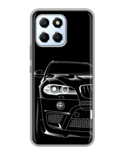 Чехол для Huawei Honor X6 с картинкой «Темный силуэт BMW» Чехол для Huawei Honor X6 с картинкой «Темный силуэт BMW»