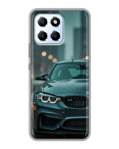 Чехол для Huawei Honor X6 с картинкой «BMW в огнях города» Чехол для Huawei Honor X6 с картинкой «BMW в огнях города»