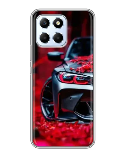 Чехол для Huawei Honor X6 с картинкой «Спортивная BMW и цветы» Чехол для Huawei Honor X6 с картинкой «Спортивная BMW и цветы»