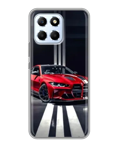 Чехол для Huawei Honor X6 с картинкой «Красная BMW на дороге» Чехол для Huawei Honor X6 с картинкой «Красная BMW на дороге»
