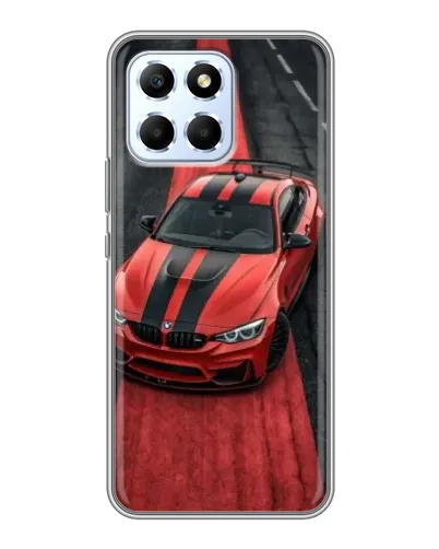Чехол для Huawei Honor X6 с картинкой «BMW на красной дорожке» Чехол для Huawei Honor X6 с картинкой «BMW на красной дорожке»