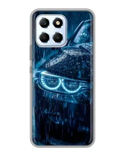 Чехол для Huawei Honor X6 с картинкой «BMW под дождем»