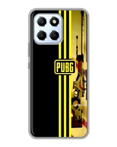 Чехол для Huawei Honor X6 с картинкой «PUBG — камуфляжный шлем»