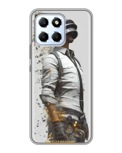 Чехол для Huawei Honor X6 с картинкой «PUBG — боец в пыли»