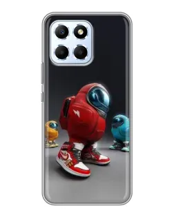 Чехол для Huawei Honor X6 с картинкой «Among Us — 3D стиль»