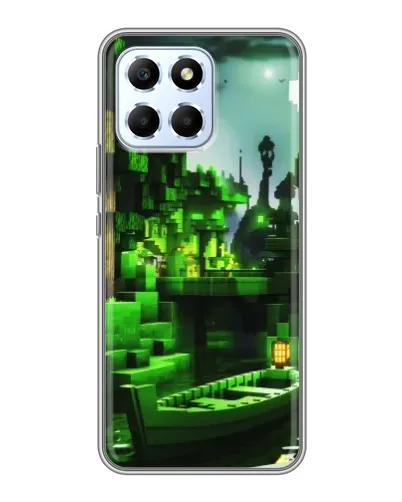 Чехол для Huawei Honor X6 с картинкой «Minecraft лесной пейзаж» Чехол для Huawei Honor X6 с картинкой «Minecraft лесной пейзаж»