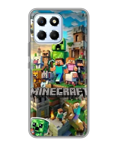 Чехол для Huawei Honor X6 с картинкой «Замок Minecraft» Чехол для Huawei Honor X6 с картинкой «Замок Minecraft»
