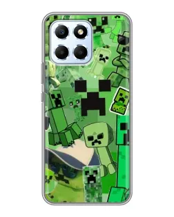 Чохол для Huawei Honor X6 з картинкою «Кріпери Minecraft»