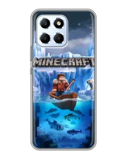 Чохол для Huawei Honor X6 з картинкою «Minecraft льодянийсвіт»