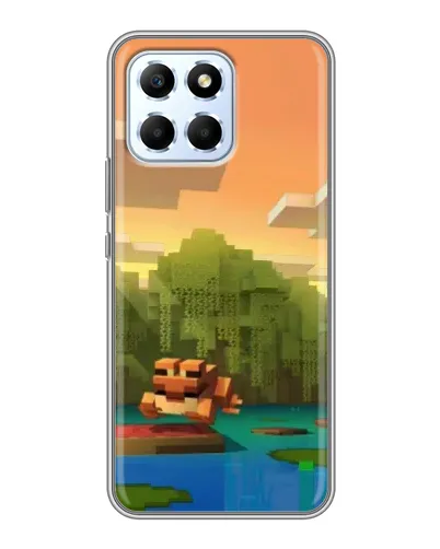 Чехол для Huawei Honor X6 с картинкой «Майнкрафт закат солнца» Чехол для Huawei Honor X6 с картинкой «Майнкрафт закат солнца»