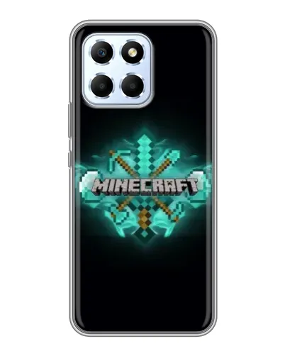 Чехол для Huawei Honor X6 с картинкой «Minecraft Diamond лого» Чехол для Huawei Honor X6 с картинкой «Minecraft Diamond лого»