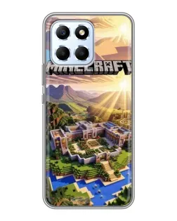 Чохол для Huawei Honor X6 з картинкою «Minecraft панорама»
