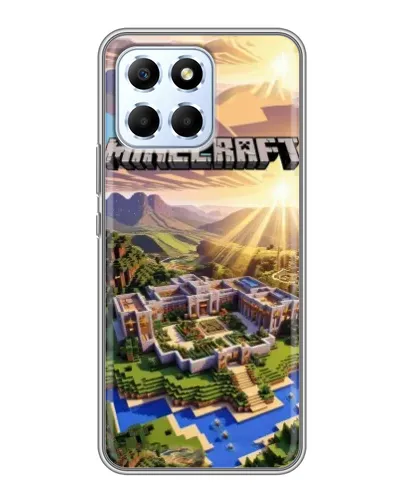 Чехол для Huawei Honor X6 с картинкой «Minecraft панорама» Чехол для Huawei Honor X6 с картинкой «Minecraft панорама»