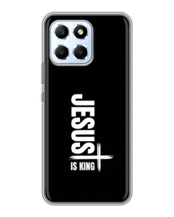 Чехол для Huawei Honor X6 с картинкой «Вертикаль веры Jesus»