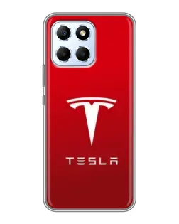 Чехол для Huawei Honor X6 с картинкой «Tesla Red Classic»