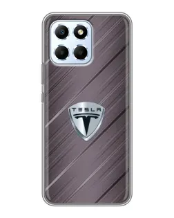 Чехол для Huawei Honor X6 с картинкой «Металлическая текстура Tesla» Чехол для Huawei Honor X6 с картинкой «Металлическая текстура Tesla»